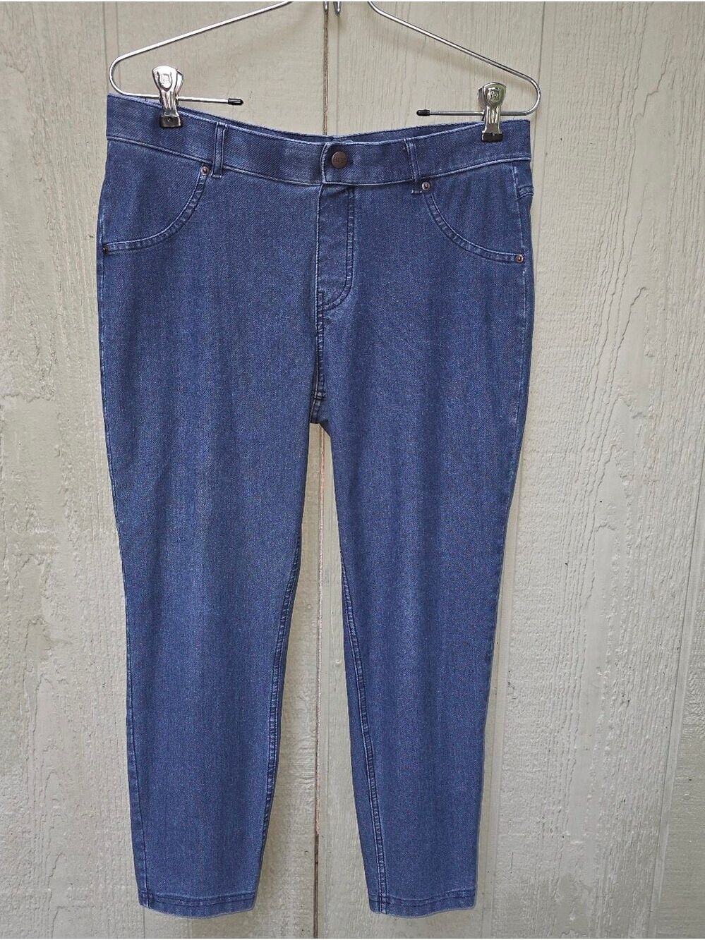 HUE Blue Pull On Jeggings #CAP6 - Picture 11 of 14